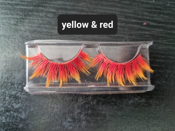 Coloured lashes